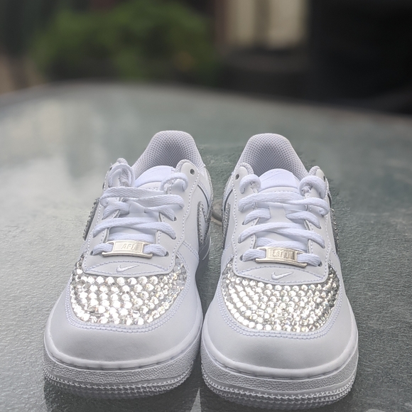 Crystal Air Force 1s - Picture 5 of 6